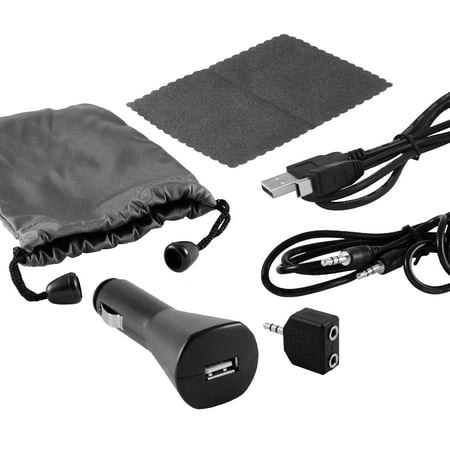 Sly Electronics Universal MP3 Player Accessory Kit & Car Charger
