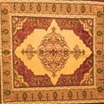 thumbnail image 1 of Ahgly Company Indoor Square Persian Orange Traditional Area Rugs, 5' Square, 1 of 1