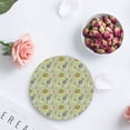 thumbnail image 4 of FMSHPON Geometry Pattern Set of 8 Round Coaster for Drinks, Absorbent Ceramic Stone Coasters Cup Mat with Cork Base for Home Kitchen Room Coffee Table Bar Decor, 4 of 6