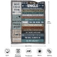 thumbnail image 2 of LHSHID Grandpa Gifts from Grandchildren Blanket Fathers Day Birthday Gifts for Grandfather Christmas Day Best Gifts for Grandpa Blanket for Grandpa Soft and Warm 30x40in, 2 of 6