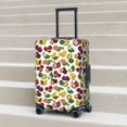 thumbnail image 5 of Yiaed Colorful Fruits Print Travel Luggage Cover Suitcase Protector Fits 18-32 Inch Luggage Wheel Covers Patterned Elastic Luggage Anti-scratch（No luggage）-Large, 5 of 5