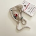 thumbnail image 6 of CoCozhu Korean Version Of Handmade Woolen Flower Flowers With Head Scarf Soft Girl Cute Girl Earmuffs Winter Ear Protective Warm Ear Hood, 6 of 9