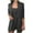 00 # Black, variant on REORIAFEE Suits for Women Dressy Wedding Guest 90s Themed Party Outfits Women's Casual Sets Three Piece Suit Vest + Suit Jacket + Shorts Beige L