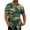 A0526-Multicolor, variant on QUINDOS Button Down Hawaiian Shirt Men Casual Short Sleeve Summer Shirts Tropical Print Loose Beach Vacation Shirts