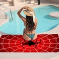 thumbnail image 7 of GZHJMY Beach Towel for Women Girls, Spider Web Funny Spooky Party Bath Towel, Oversized Lightweight Sport Towel, 31x51 Inch, 7 of 7