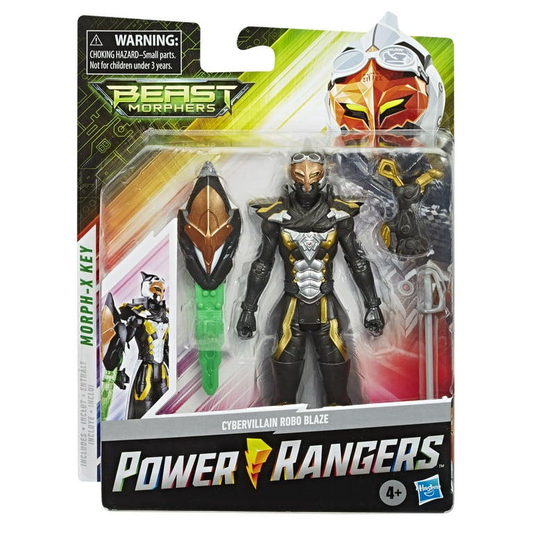 Power Rangers Beast Morphers: 8” Cyber Villain Robo Blaze