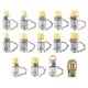 thumbnail image 2 of 14Pcs Point Testing Coupling Adapter Set for Hydraulic System Kit, 2 of 5