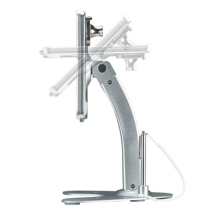 CTA Digital - Dual Security Kiosk Stand with Locking Case and Cable for iPad 10.2-Inch 7th Generation