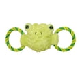 thumbnail image 3 of Jolly Pets Tug-a-Mal Turtle Dog Toy with Squeaker, Large, 3 of 9