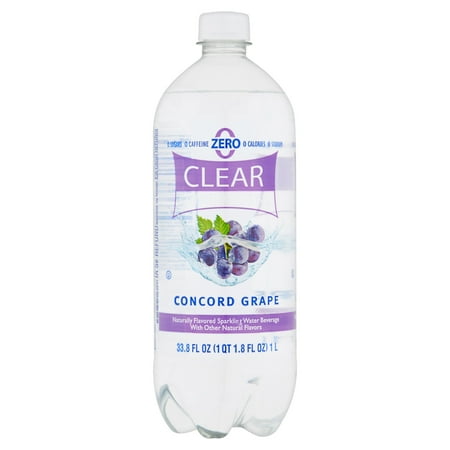 Clear American Concord Grape Sparkling Water, 33.8 Fl. Oz.