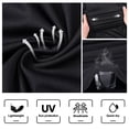 thumbnail image 4 of Satankud Mens Sun Protection UPF 50+ Moisture Wicking Short Sleeve Shirts Workout Rash Guard Swim Shirts Running Athletic Gym Surf Hiking Black-M, 4 of 11