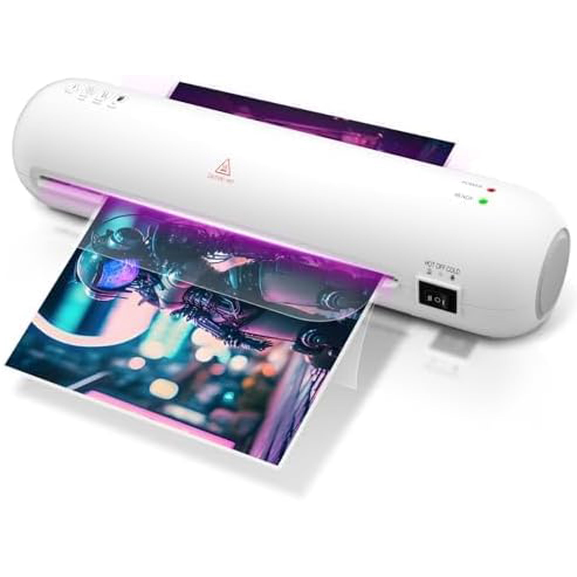 YINIUTECHNO 9 Inch Portable Laminator Machine with Anti-Jam Tech, All-in-One A4 Thermal Laminator w, Includes paper cutter, corner rounder, hole puncher, binding ring,Office, School, Business