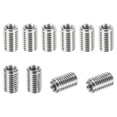 thumbnail image 1 of Unique Bargains Adaptateurs Filetage Manchon Réducteur Écrou M12 * 1,75 Mâle à M8 * 1,25 Femelle Réparation Insert Vis Réducteur 20mm 10pcs, 1 of 6