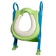 thumbnail image 2 of Asiento Entrenador Papubaby  para Inodoro con Escalera Acolchado Azul-Verde, 2 of 2