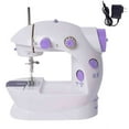 thumbnail image 1 of Mini Sewing Machine, Portable Electric Sewing Machine, Lightweight Small Household Quick Repairing Tailor Beginner Machine US PLUG, 1 of 8