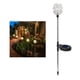 thumbnail image 5 of Lámpara de césped de jardín al aire libre con luces de suelo de energía solar LED elegante Cola Luces decorativas de techo, 5 of 8