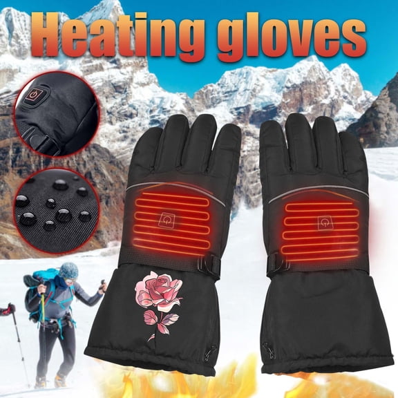 1Pcs Rechargeable Heating Gloves Under $5! Kadlawus Five-Finger Electric Heated Gloves, Cold Weather Rechargeable Gloves for Men Women, Long Lasting Battery Life