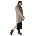 thumbnail image 5 of JAN & JUL Waterproof Long Raincoat Breathable and Hooded Rain Jacket (Earthy Taupe, S), 5 of 6