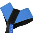 thumbnail image 2 of Qiilu Talon Bas, Pied Bas, Anti Statique Cheville Talon Sangle Pied Bas Réglable Talon Bas Bleu & Noir, 2 of 8