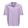 thumbnail image 4 of MesaSe Robe Courte de Plage pour Femmes, Cache-Maillot, Hauts Tuniques de Bikini, Robe de Maillot de Bain, Violet Pâle, m, 4 of 5