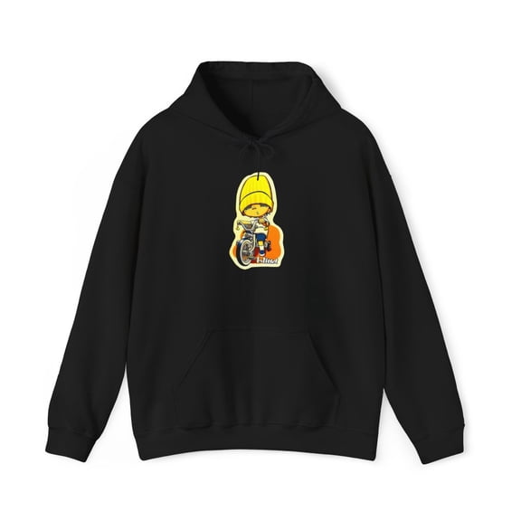 Blind Bike OG Ronnie Gonz Lee Skateboard 2000s Vintage Classic Rare Hoodie Print - M / Black