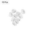 thumbnail image 3 of 10Pcs Snap Rubber Grommet Hole Plug Mount Dia 6.5mm ID 4mm H 9mm Seal Anti-Scratch for Cable Pipe White, 3 of 5