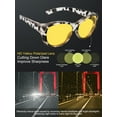 thumbnail image 4 of TINHAO Night Driving Glasses Fit Over Glasses for Men & Women Oversized Cat Eye HD Polarized Night Vision Glasses, 4 of 8