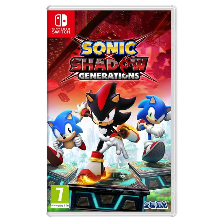 SEGA Sonic x Shadow Generations, Region Free Nintendo Switch Game