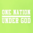 thumbnail image 5 of Wild Bobby One Nation Under God Inspirational/Christian Unisex Graphic Hoodie Sweatshirt, Safety Green, 3X-Large, 5 of 5