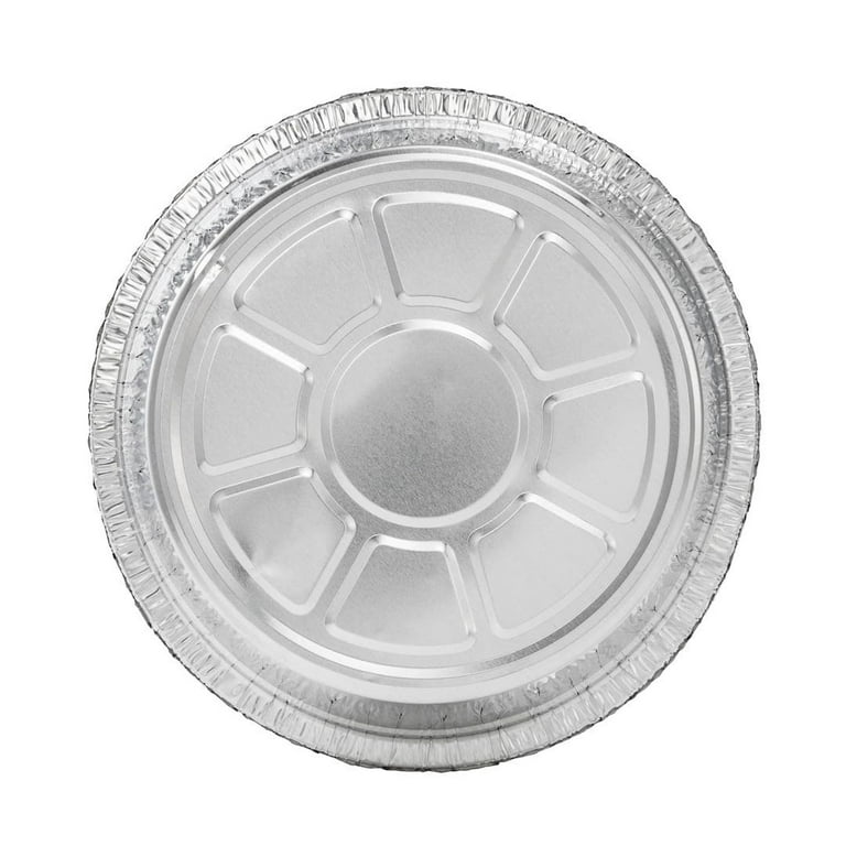Classic White and Grey Marble Aluminum Foil Pan Container - FANCY