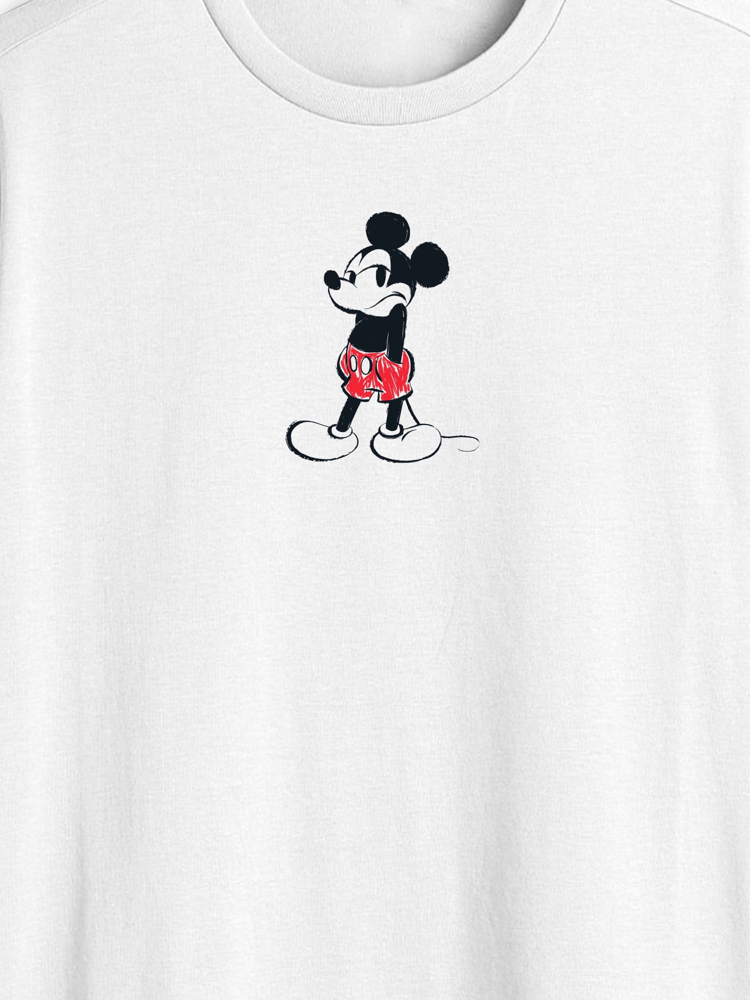 Disney, Mens Graphic Tee, Mickey Serious Look, Sizes S-3XL