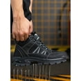 thumbnail image 5 of Frontwalk Women Protection Boot Lace Up Work Shoes Steel Toe Safety Shoe Construction Comfort Boots Men High Top Booties Black 8.5, 5 of 5