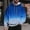 Blue, variant on Dgankt Hoodies for Men Casual Fashion Hooded Sweatshirts Round Neck Print Pullover Long Sleeve Sweatshirt,Size M-4XL