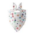 thumbnail image 1 of Bandana pour Animaux Dessin Animé Chien de Pâques Triangle Matériau Polyester Imprimés Mignons Doux Durable pour Toutes Races de Chiens Festivités de Pâques, 1 of 3