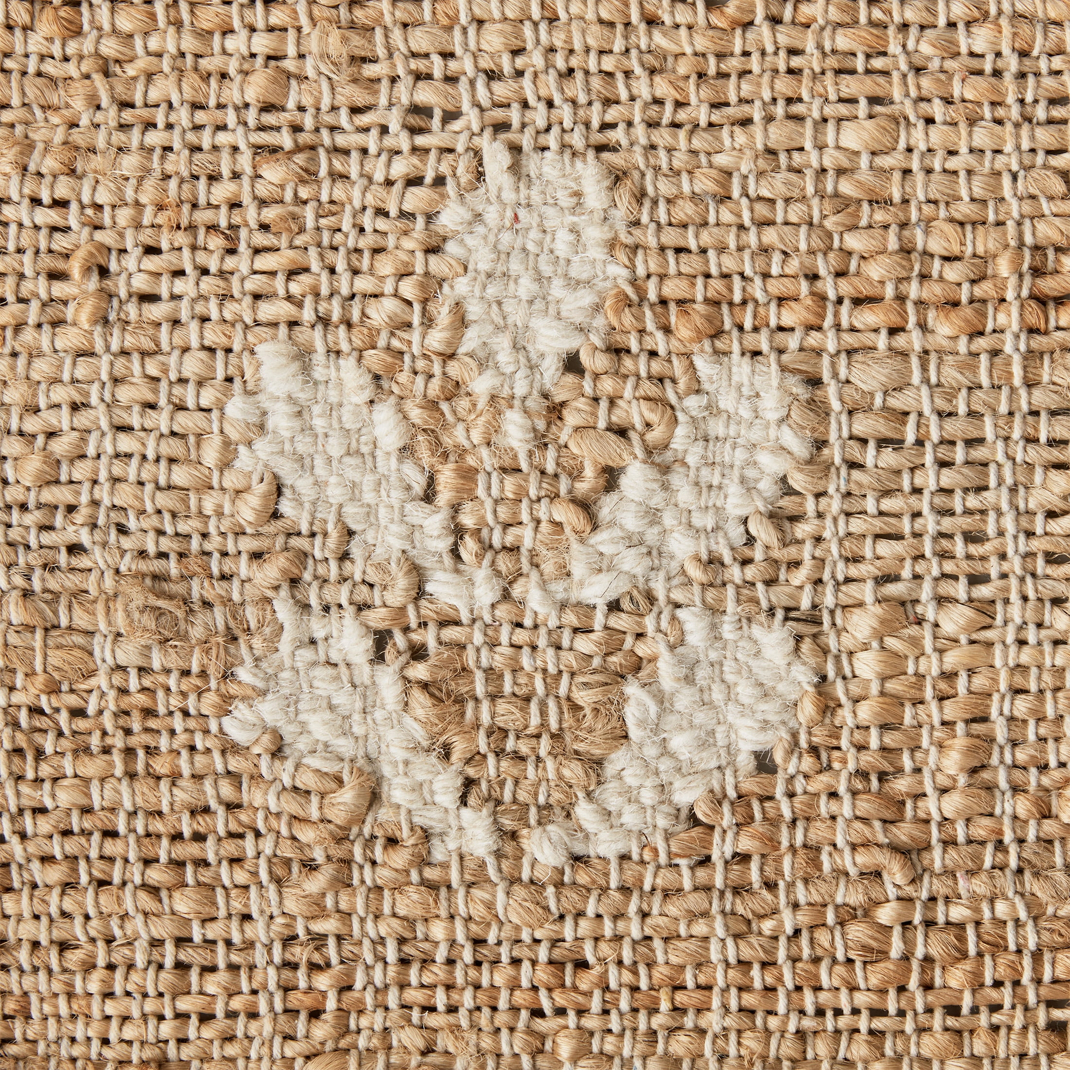 (2 pack) Better Homes & Gardens Floral Jute 2' x 3' Accent Rug by Dave & Jenny Marrs