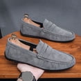 thumbnail image 6 of Men's Plus Size Non-Slip Moccasin Loafers, Casual Spring Summer Slip On Round Toe Shoes, Comfortable Walking Shoes for Men, Perfect for Daily Outings and Casual Wear, 6 of 10