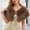 Khaki, variant on Women's Faux Fur Shawl Wrap, Polyester Loose Fit Winter Warm Cape for Daily Wear