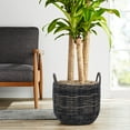 Better Homes and Gardens Wister 12 and 15 IN Rattan Planter Set