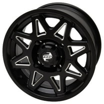 4/137 Tusk Tintic Wheel 14x7 5.0   2.0 Milled/Black For Honda Pioneer 1000-6 Deluxe Crew 2023-2025