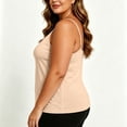 thumbnail image 5 of Hvogkswy Plus Size Tank Tops for Women Solid Spaghetti Strap Scoop Neck Sleeveless Cami Stretch Loose Fitted Summer Casual Tank Tops XS-5XL, 5 of 8