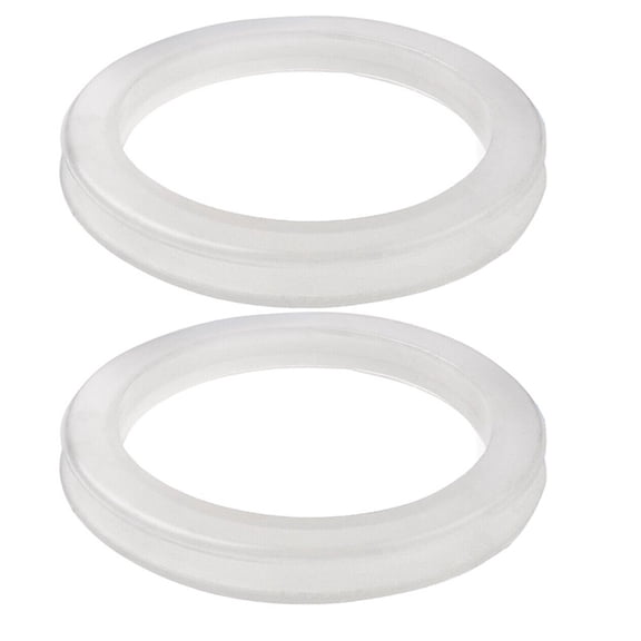 2pc Silicone Ring Gasket Replacement Bathtub Sink Po-p Up Plug Cap Washer Seal