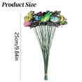 thumbnail image 2 of 50 Pcs Moving Butterfly Decorations,Butterfly Garden Decor,Butterfly Decoration, Artificial Waterproof Butterflies For Flower Bouquet Outdoor Indoor Yard Art Patio Plant Pot Flower Bed Home, 2 of 9