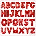 thumbnail image 1 of Party Decoration Balloon, 1Pc 16 Inch Red Foil Letter Balloons Letter Balloon Party Decor, 1 of 6