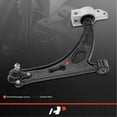 thumbnail image 2 of A-Premium Front Right Lower Control Arm with Ball Joint Compatible with Volkswagen Jetta 2006-2014, Golf 2010-2014, Golf R 2012-2013, Eos 2007-2014, GTI 2006-2013, R32 2008 & Audi A3, A3 Quattro, 2 of 9