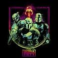 thumbnail image 2 of Men's Star Wars: The Book of Boba Fett The Armorer Din and Boba  Pull Over Hoodie Black X Large, 2 of 4