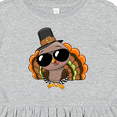 thumbnail image 4 of Inktastic Thanksgiving Turkey Funny Girls Toddler Dress, 4 of 5