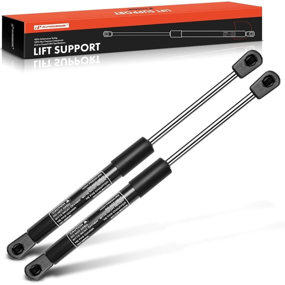 A-Premium Tailgate Rear Trunk Lift Supports Shock Struts Replacement for Ford Focus 2000-2004 Sedan with Spoiler (Only Fit for Sedan) 2-PC Set