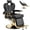 Black Gold, variant on Barber Chairs for Barbershop Home,All Purpose Reclining Salon Chair for Hairstylist, Black Hydraulic Vintage Barbershop Chair, Adjustable Height, 360 Swivel