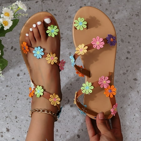 

Women s Braided Design Slide Shoes Square Open Toe Summer Shoes Casual Outdoor Beach Slide Sandals