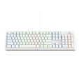 thumbnail image 2 of JLab Nightfall Wired Gaming Keyboard, RGB, Media Dial, Anti-Ghost, Full-Size, White, 2 of 9